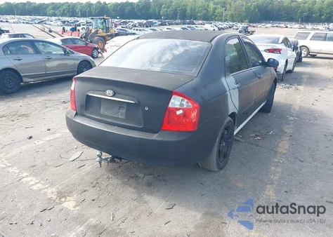 2006 Kia Spectra Ex/Lx/Sx из США, поврежденный, VIN KNAFE121065243887